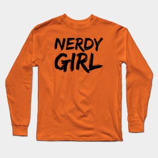 Nerdy Girl Long Sleeve T-Shirt